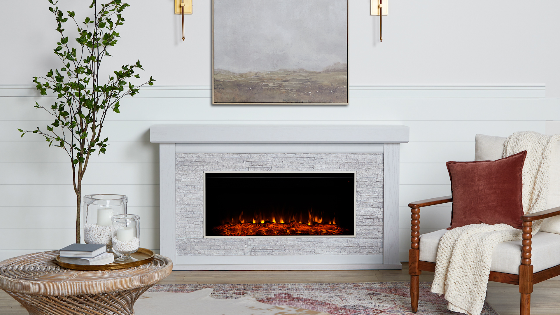 Shorewood Electric Fireplace